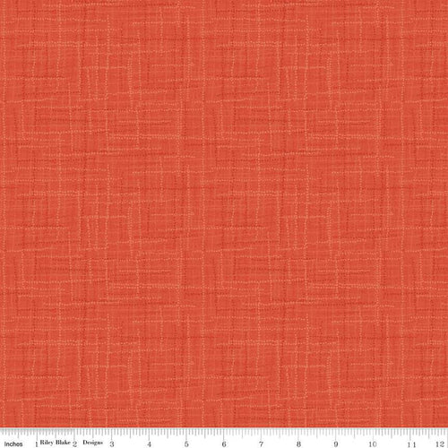 Grasscloth Cottons - Orange by Heather Peterson