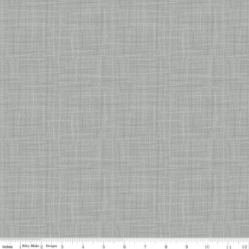 Grasscloth Cottons - Soft Gray by Heather Peterson