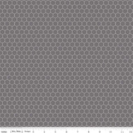 Farm Girl Vintage Companion Prints - Honeycomb Steel by Lori Holt