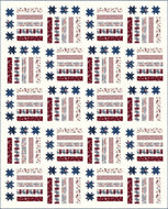 RESERVATION - Valor is Never Forgotten Proof Through the Night Quilt Kit by Tara Reed