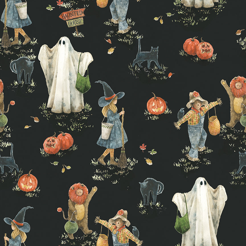 Trick or Treat Main Black by Lisa Audit