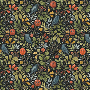 Trick or Treat Foliage Black by Lisa Audit