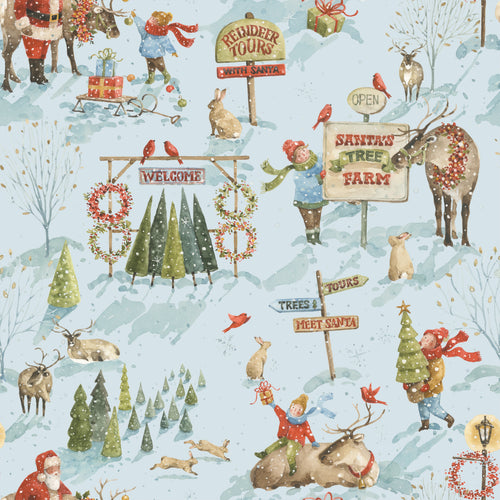 Santa's Tree Farm Main Sky by Lisa Audit
