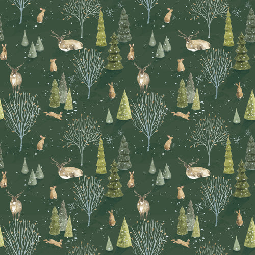 Santa's Tree Farm Woodland Forest by Lisa Audit