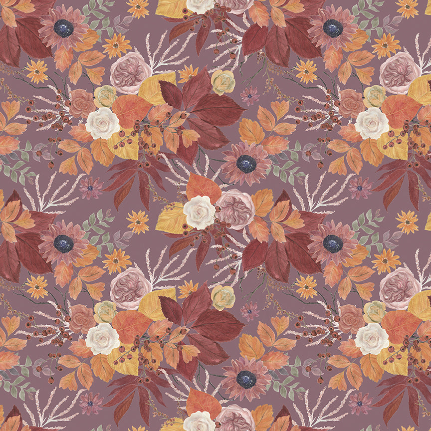 Evening on the Prairie Main Grape by Modern Prairie