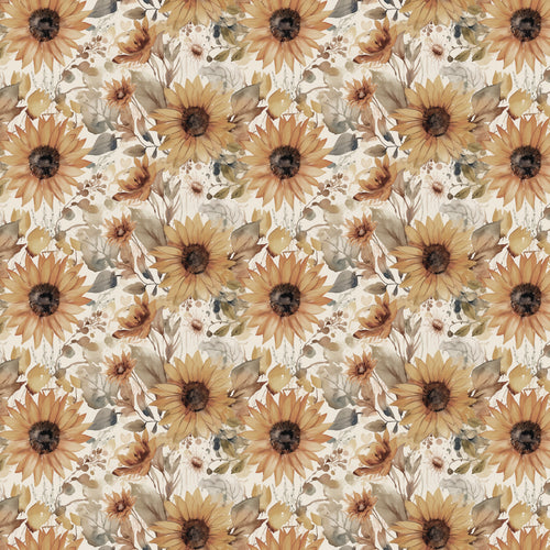 COMING SOON - Evening on the Prairie Watercolor Sunflowers Cream by Modern Prairie