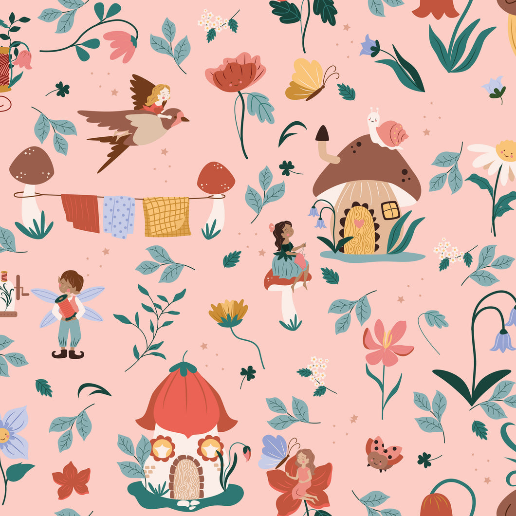 COMING SOON - Thimbelina and the Sewing Fairies Main Apricot Mist by Jennifer Long