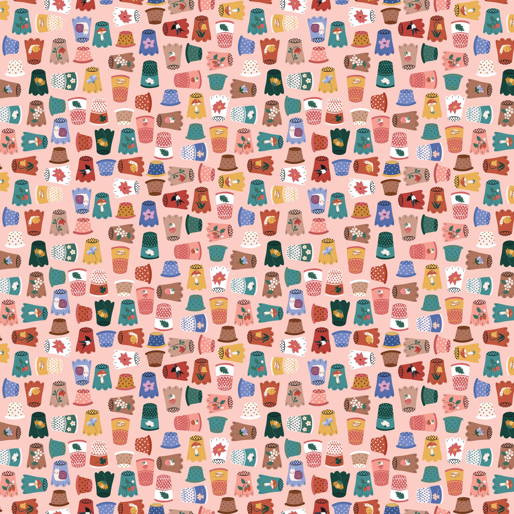 COMING SOON - Thimbelina and the Sewing Fairies Thimble Collection Apricot Mist by Jennifer Long