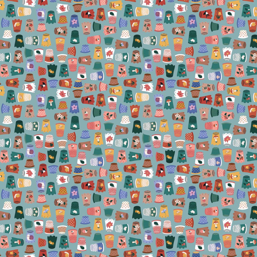 COMING SOON - Thimbelina and the Sewing Fairies Thimble Collection Mist by Jennifer Long