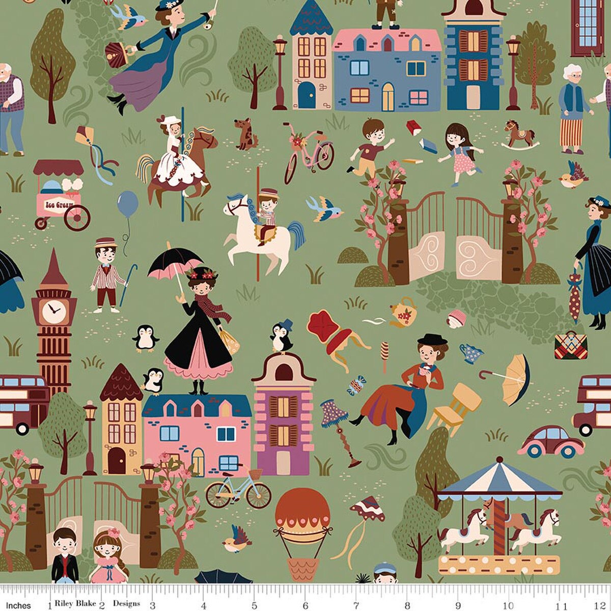 thumbnail image 2 of Thimbelina & The Sewing Fairies Fat Quarter Bundle By Riley Blake 738456 2 of 10