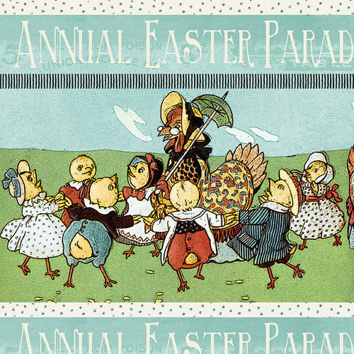 COMING SOON - Egg Hunt Border Stripe Multi by J. Wecker Frisch