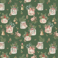 Holiday Spirit Main Green by Lisa Audit