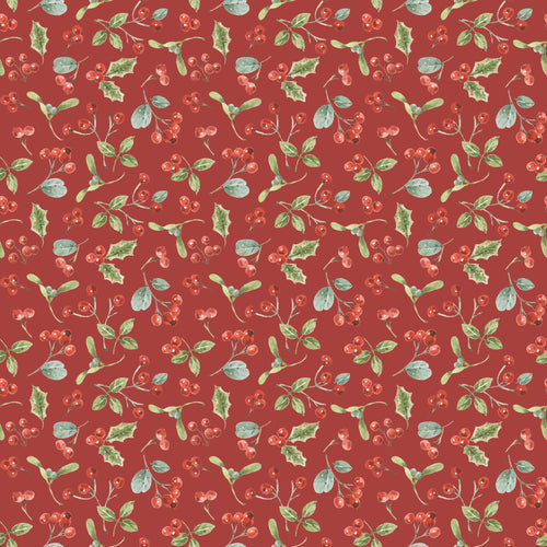 COMING SOON - Holiday Spirit Berries Red by Lisa Audit