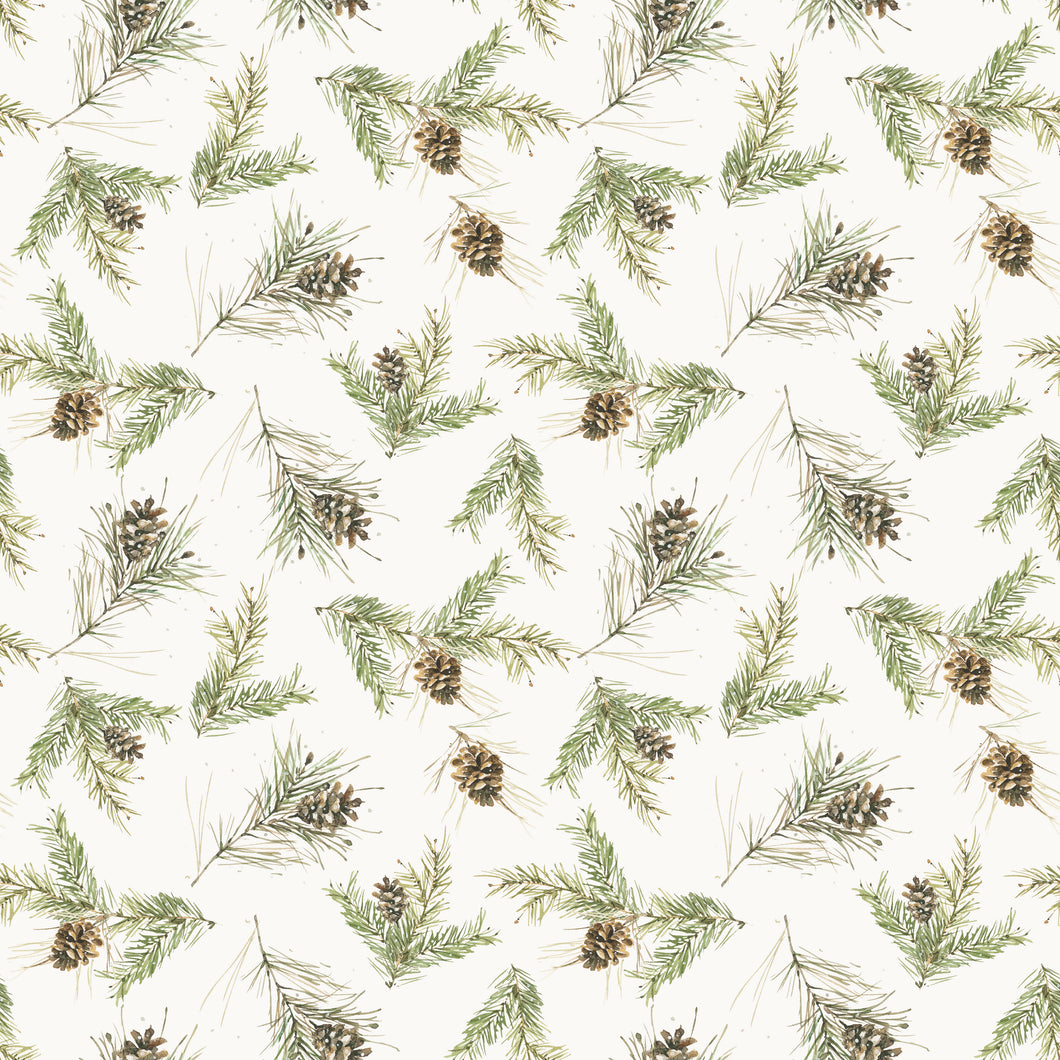 COMING SOON - Holiday Spirit Pinecones Cream by Lisa Audit