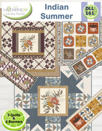 Indian Summer Quilt Pattern by Designs By Lavender Lime