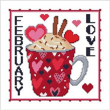 Load image into Gallery viewer, RESERVATION - A Year of Mugs Stitch Along by Cross Stitch Wonders