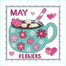 Load image into Gallery viewer, RESERVATION - A Year of Mugs Stitch Along by Cross Stitch Wonders
