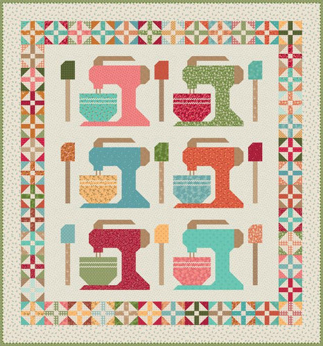 RESERVATION - Baked With Love Mixing it Up Quilt Kit by Lori Holt