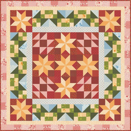 RESERVATION - Sally's Stitches 1840-1860 Sewing Circle Quilt Kit by Betsy Chutchian