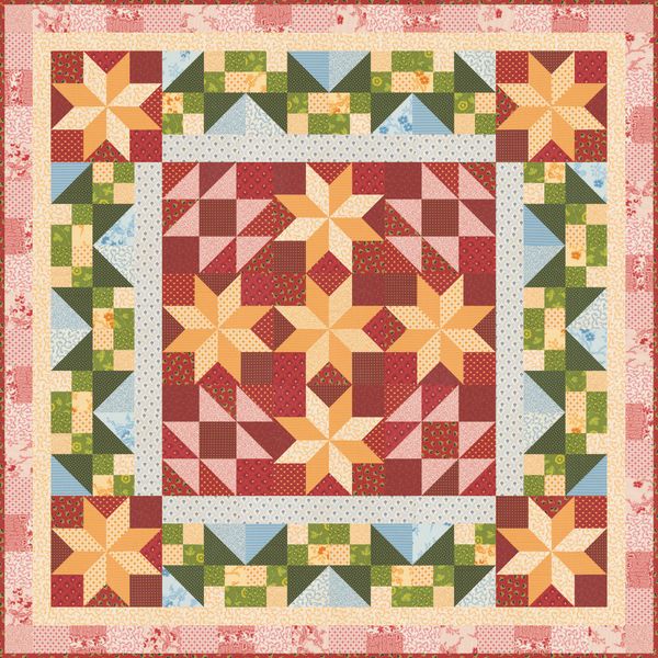 RESERVATION - Sally's Stitches 1840-1860 Sewing Circle Quilt Kit by Betsy Chutchian