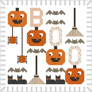 RESERVATION - Spooky Season Too Cute to Spook Boxed Quilt Kit by Chrissy Lux