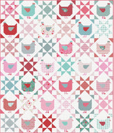 Smitten Chicken Country Chicks Quilt Kit by Lori Woods for Poppie Cotton