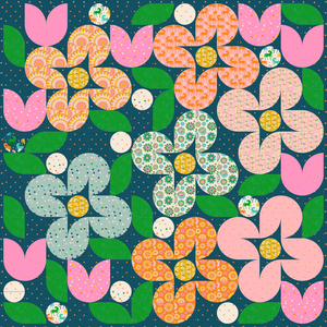 RESERVATION - Carousel Little Holland Quilt Kit by Melody Miller of Ruby Star Society