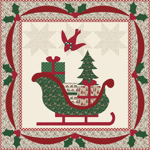 RESERVATION - Christmas Time Sleigh Bells Ring Quilt Kit by Dani Mogstad