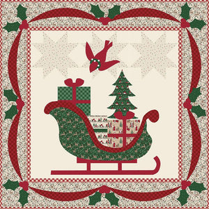 RESERVATION - Christmas Time Sleigh Bells Ring Quilt Kit by Dani Mogstad