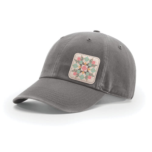 RESERVATION - Farmer's Daughter Leather Patch Baseball Hat by Lori Holt