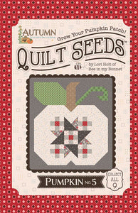 Autumn Quilt Seeds Fabric Kit - Pumpkin No. 5 by Lori Holt