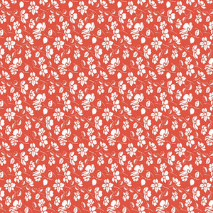 Always in Season Mono Floral Red by American Jane