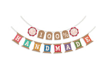 Load image into Gallery viewer, RESERVATION - TYPE/ography Say-It Sew Along 31 October Banner/100% Handmade Banner Quilt Kit by Lori Holt