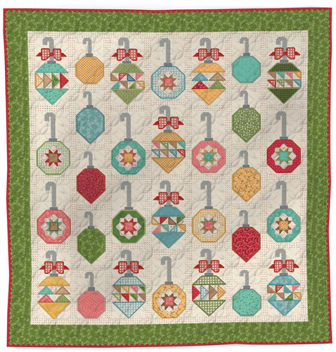 RESERVATION - Baked with Love Decorating the Tree Machine Embroidery Fabric Only Boxed Kit by Lori Holt