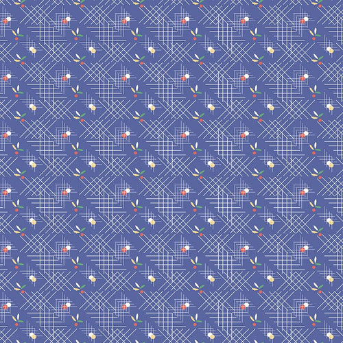 Always in Season Criss-Cross Royal Blue by American Jane