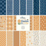 RESERVATION - Denim and Daisy Fat Quarter Bundle by Lori Holt