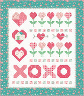 RESERVATION - Bloom and Heart Heart Blooms Quilt Kit by Cherry Guidry
