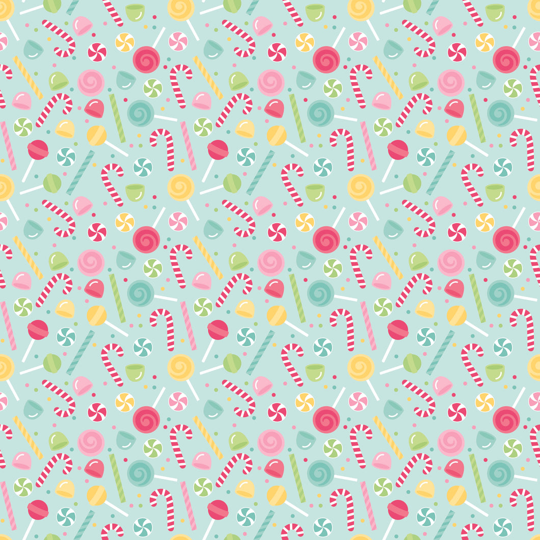 Flannel Sweets Blue by Doodlebug Design Inc.