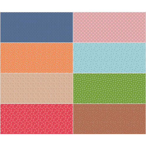 Farm Girl Vintage Companion Prints Fat Eighth Panel by Lori Holt