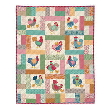 Load image into Gallery viewer, RESERVATION - Family Reunion Chicken Salad Machine Embroidery USB Pattern by Lori Holt