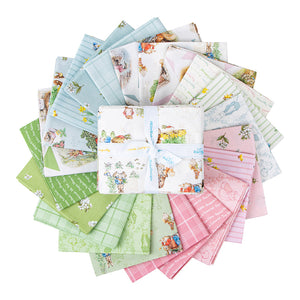 Peter Rabbit & Friends Fat Quarter Bundle by Beatrix Potter