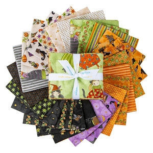 Ghoul Friends Fat Quarter Bundle by Teresa Kogut