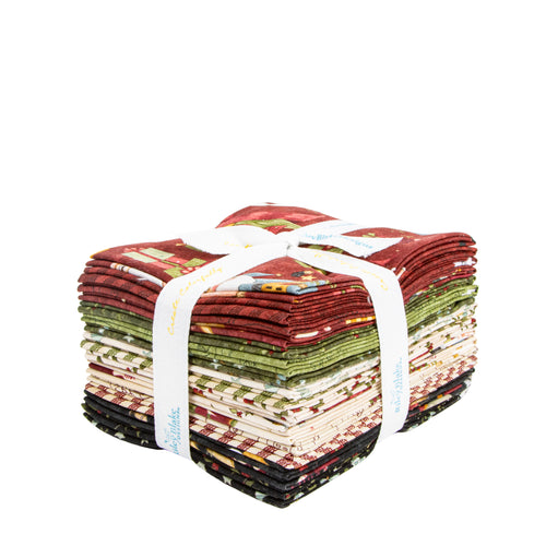 Naughty or Nice Fat Quarter Bundle by Teresa Kogut