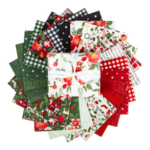 Charming Christmas Fat Quarter Bundle by Kelsey Carlson