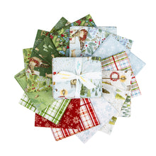 Load image into Gallery viewer, Santa&#39;s Tree Farm Fat Quarter Bundle by Lisa Audit
