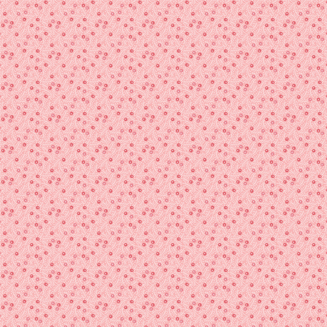 Frost and Flurry Frosted Berries Pink by Sheri McCulley for Poppie Cotton