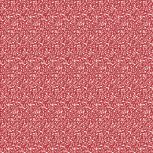 Frost and Flurry Frosted Berries Red by Sheri McCulley for Poppie Cotton