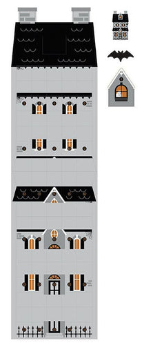 RESERVATION - Frank and Friends Haunted House Countdown Felt Panel by My Mind's Eye