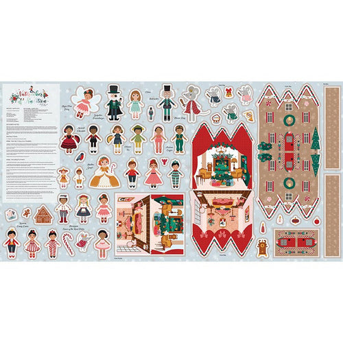 RESERVATION - Nutcracker Tradition Felt Panel by Jennifer Long