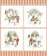 Santa's Tree Farm Panel by Lisa Audit
